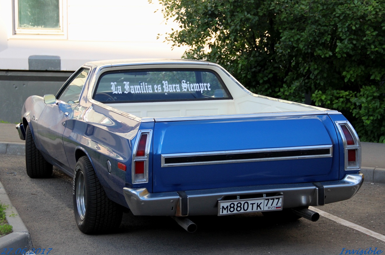 м 880 тк 777, Ford Ranchero 6th gen (97), 1st facelift, 1972–1973