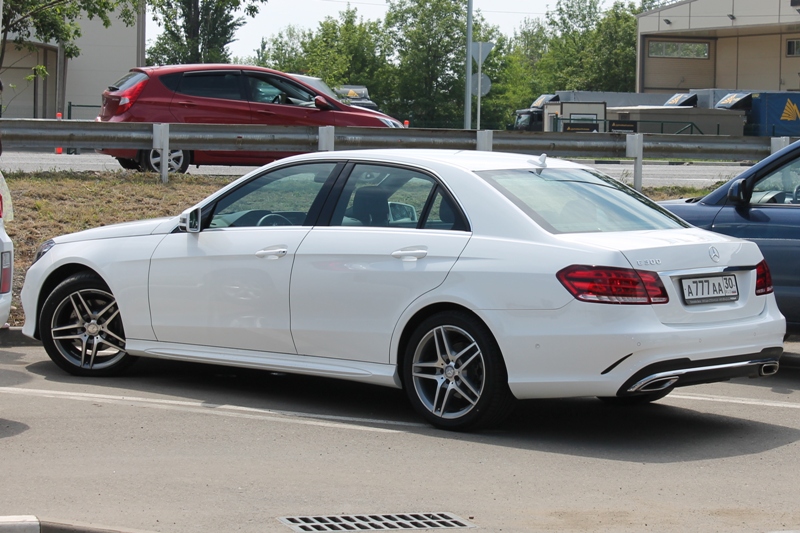 а 777 аа 30, Mercedes-Benz E-Klasse 4th gen Sedan (W212), facelift, 2013­–2016