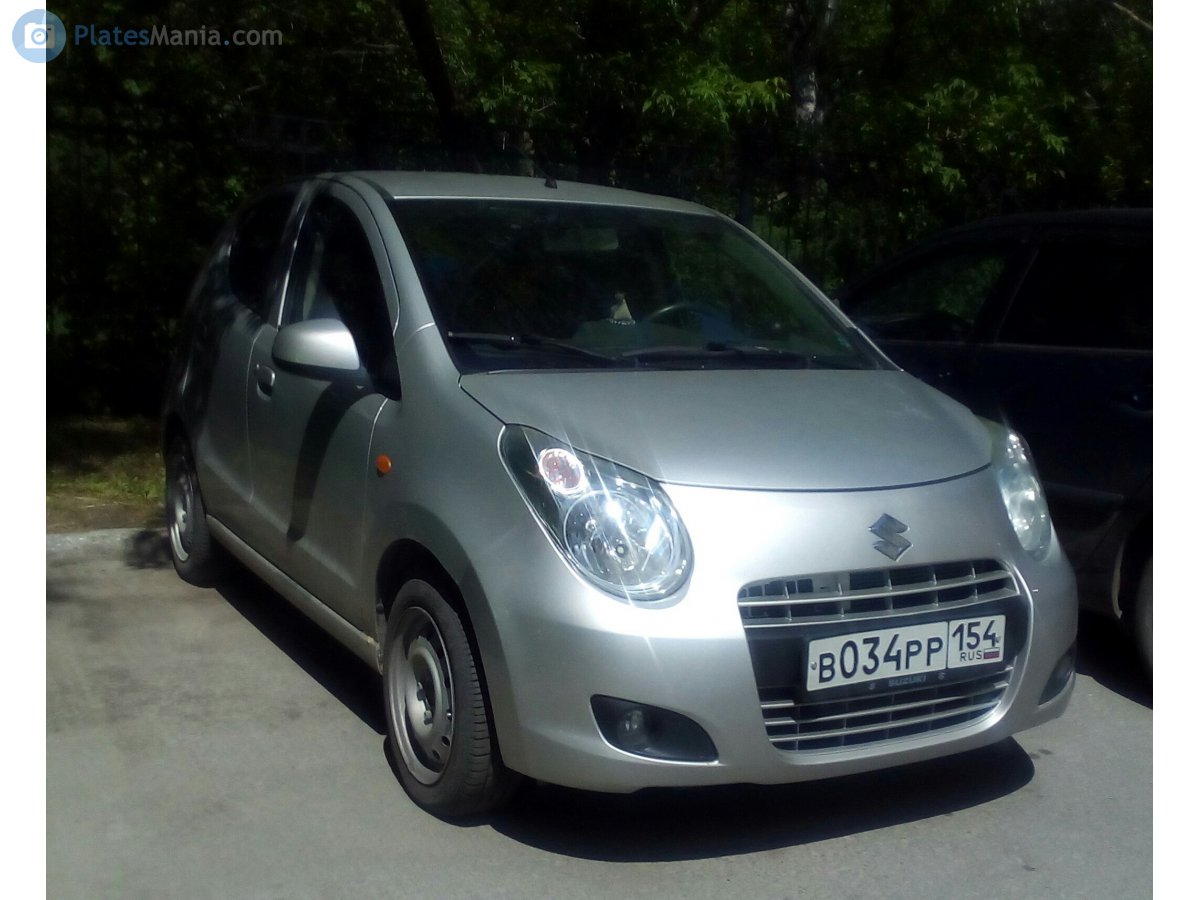 в 034 рр 154, Suzuki Celerio 1st gen (GF), 2009–2015