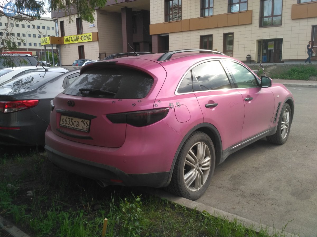 в 635 св 196, Infiniti QX70/FX-Series 2nd gen FX/QX (S51), 2008–2017