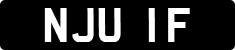 License plate of the United Kingdom, 1963 year system