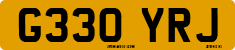 License plate of the United Kingdom, 1983 year system