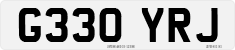 License plate of the United Kingdom, 1983 year system