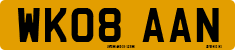 License plate of the United Kingdom, 2001 year system
