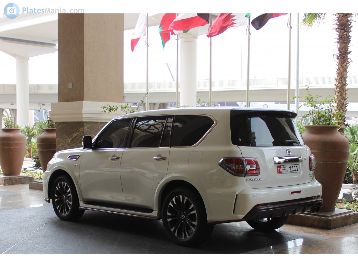 11 1111, Nissan Patrol 6th gen (Y62), 1st facelift, 2014–2019