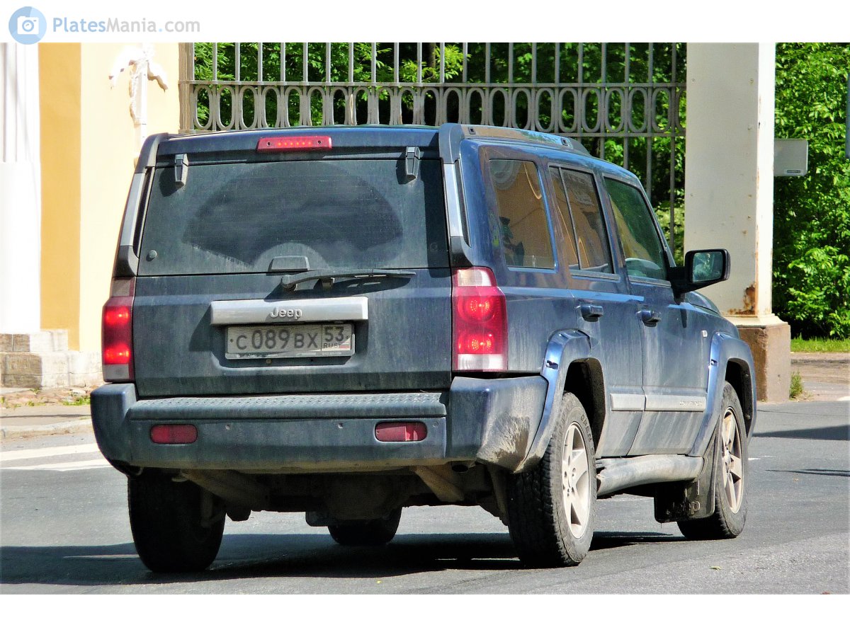 с 089 вх 53, Jeep Commander 1st gen (XK/XH; Global-market), 2005–2010