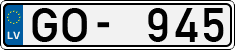 License plate of Latvia, Regular car plates