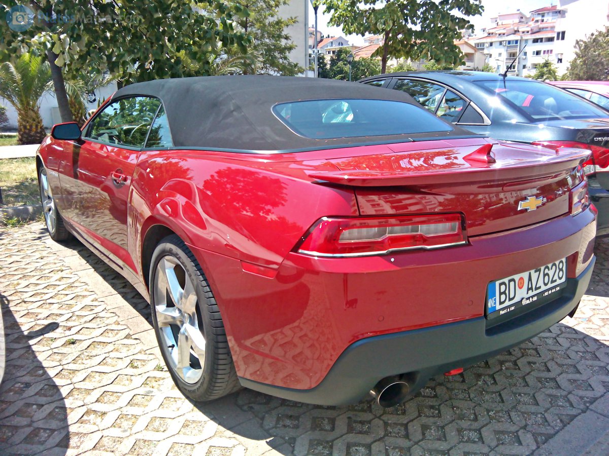 BD AZ628, Chevrolet Camaro 5th gen Coupé (Zeta I), facelift, 2013–2015
