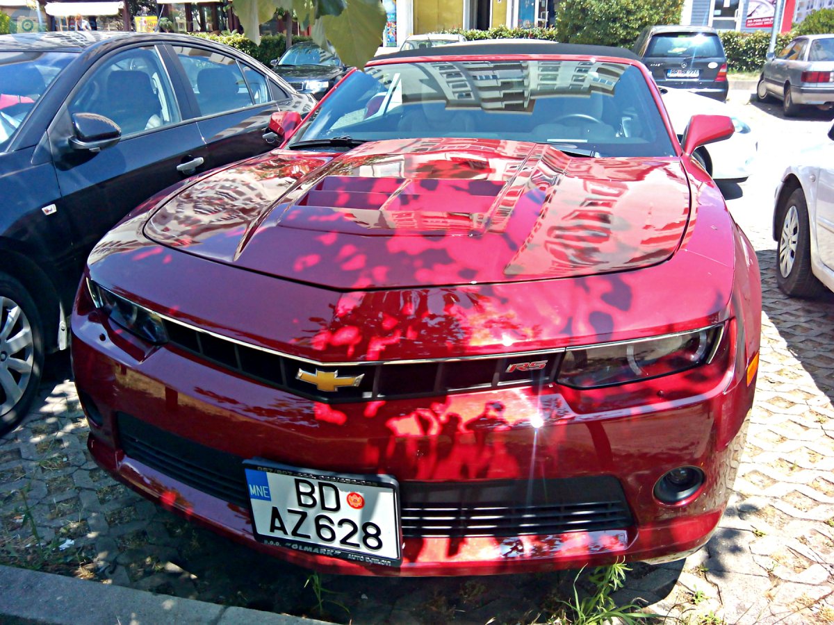 BD AZ628, Chevrolet Camaro 5th gen Coupé (Zeta I), facelift, 2013–2015