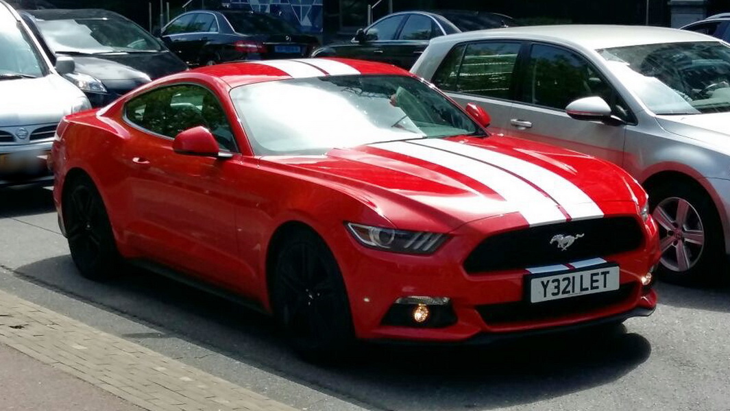 Y321LET, Ford Mustang 6th gen 2-door Coupé (S550), 2014–2017