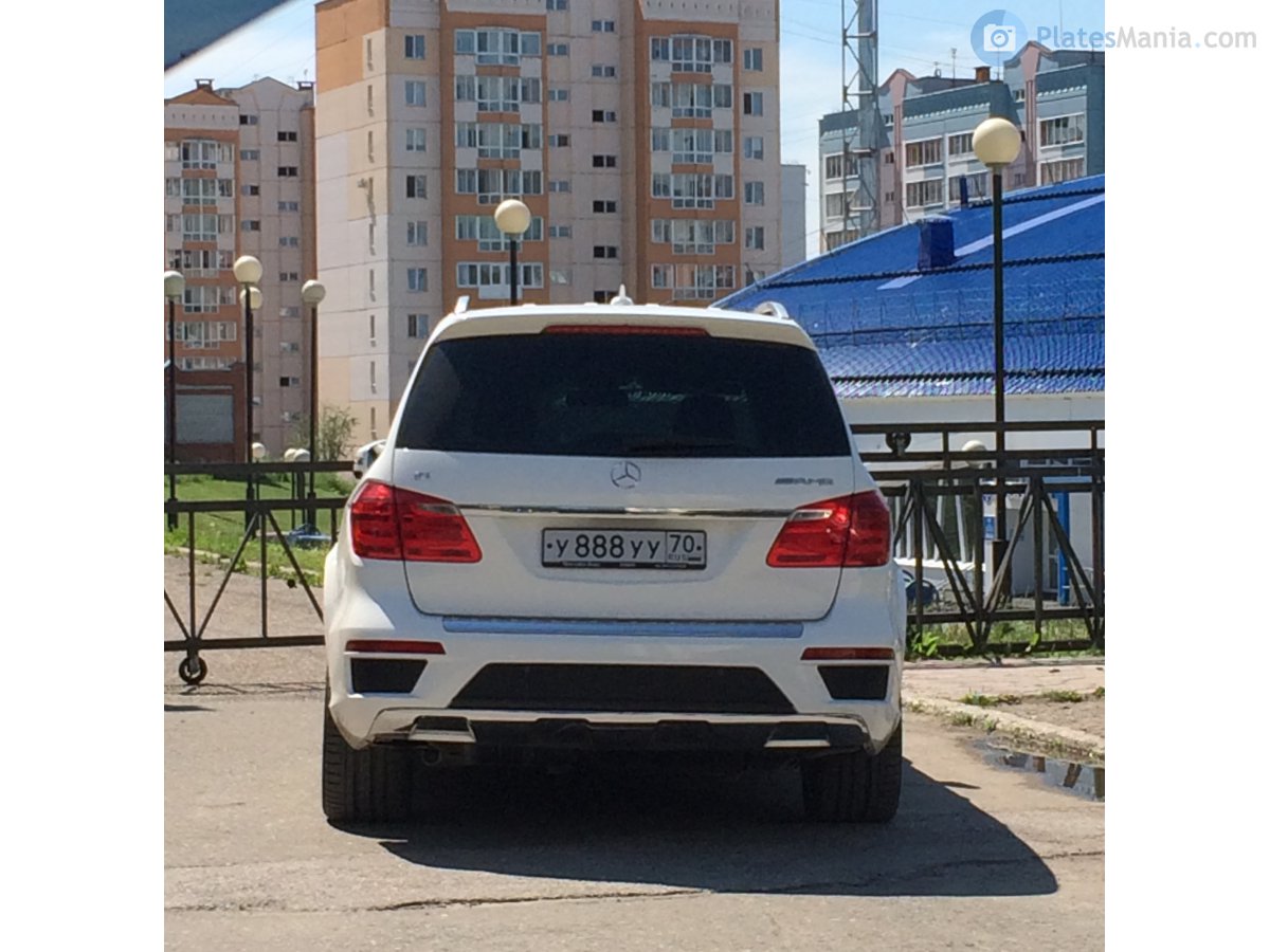 у 888 уу 70, Mercedes-Benz GL-Klasse 2nd gen (X166), 2012–2015