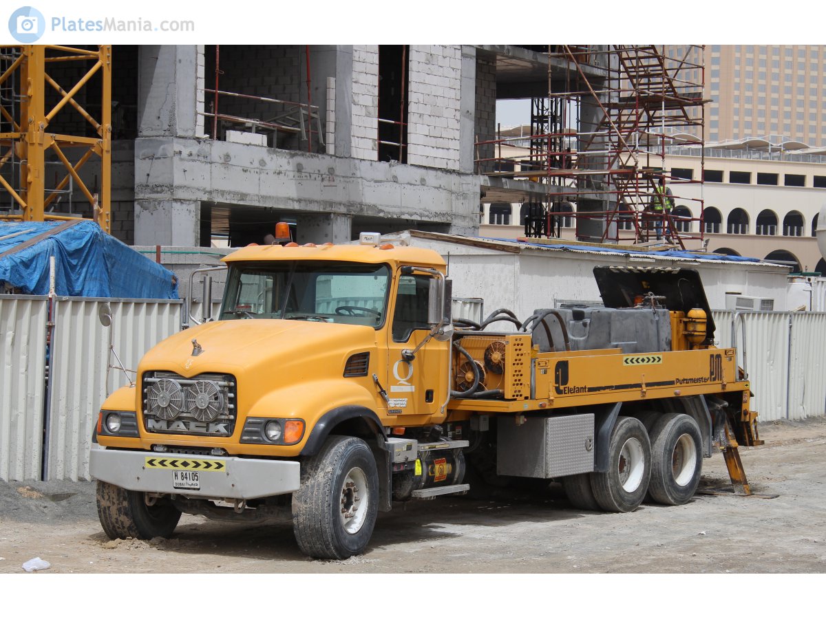 H 84105, Mack Granite 1st gen CV, 2002–2007