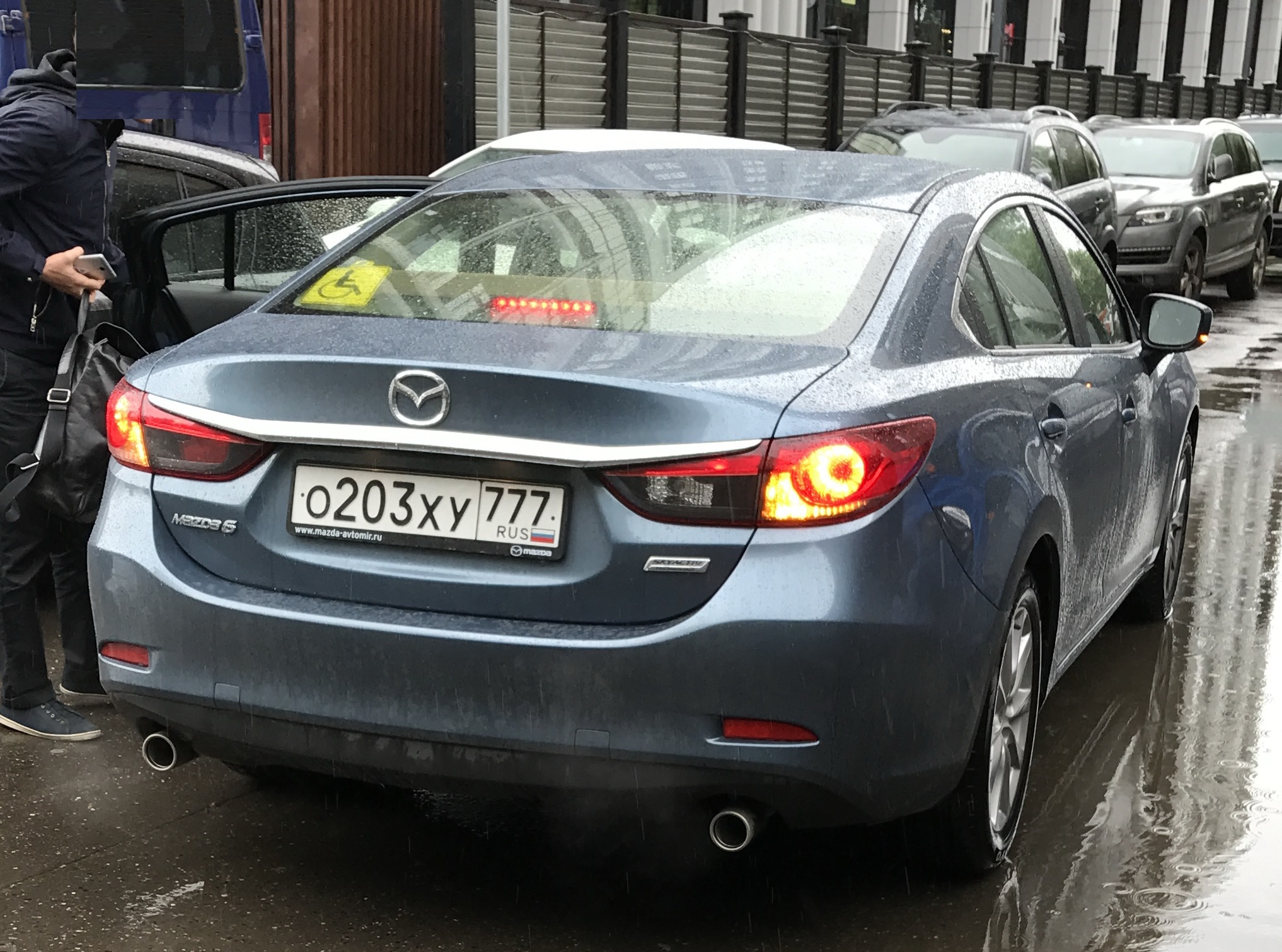 о 203 ху 777, Mazda 6 3rd gen Sedan (GJ), 2012–2018