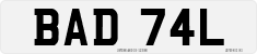 License plate of the United Kingdom, 1963 year system