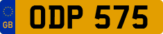 License plate of the United Kingdom, 1932 year system