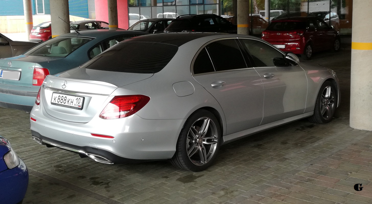 к 888 кн 10, Mercedes-Benz E-Klasse 5th gen Sedan (V213/W213), 2016­–2020