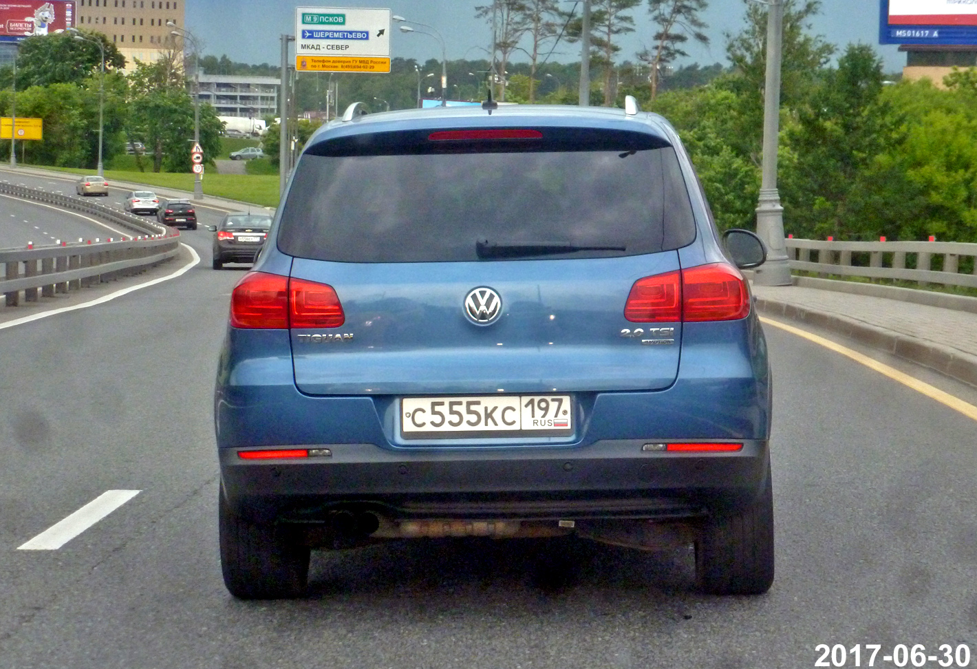 с 555 кс 197, Volkswagen Tiguan 