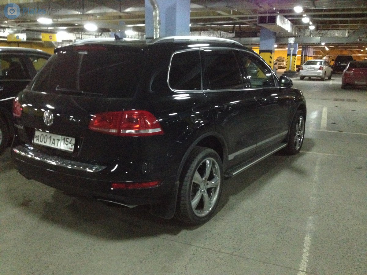 а 001 ат 154, Volkswagen Touareg 