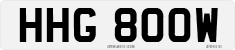License plate of the United Kingdom, 1963 year system