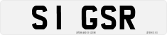License plate of the United Kingdom, 1983 year system