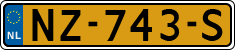 License plate of the Netherlands, Cars