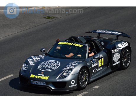 WU 6337A, Porsche 918