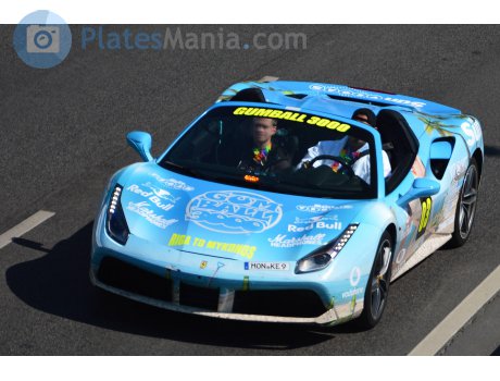 MON KE 9, Ferrari 488