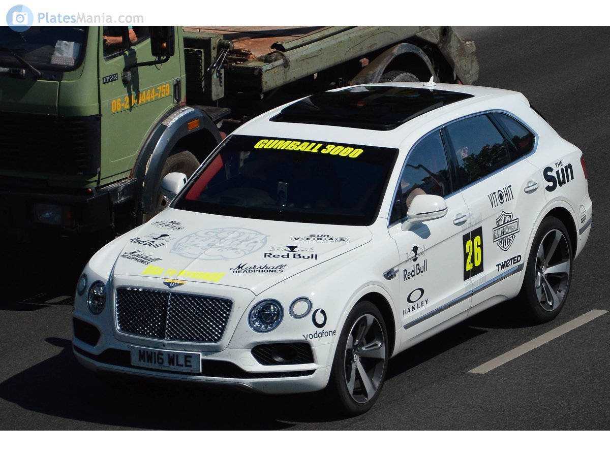 MW16WLE, Bentley Bentayga 1st gen (PL71), 2016–2020