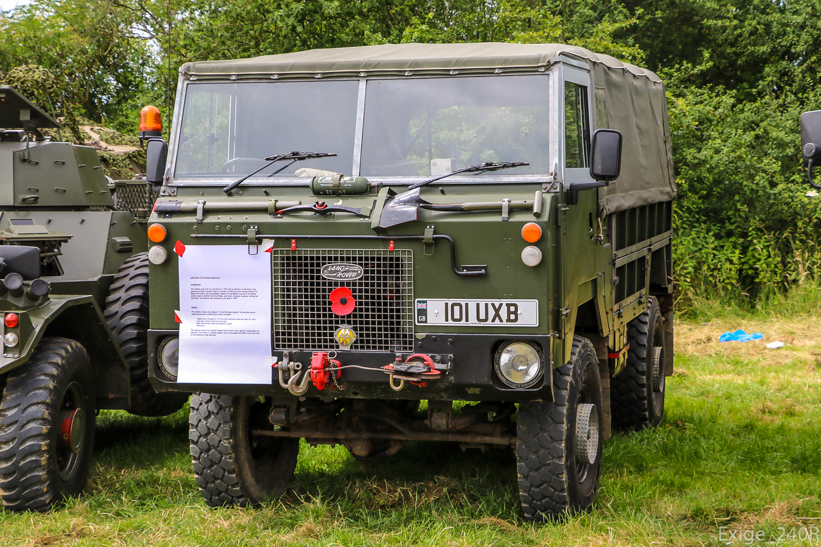 101UXB, Land Rover 101 Forward Control 
