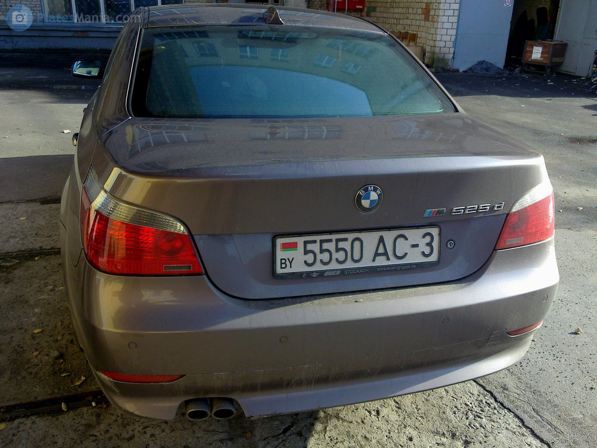 5550 AC-3, BMW 5 Series 5th gen Sedan (E60), 2003–2010