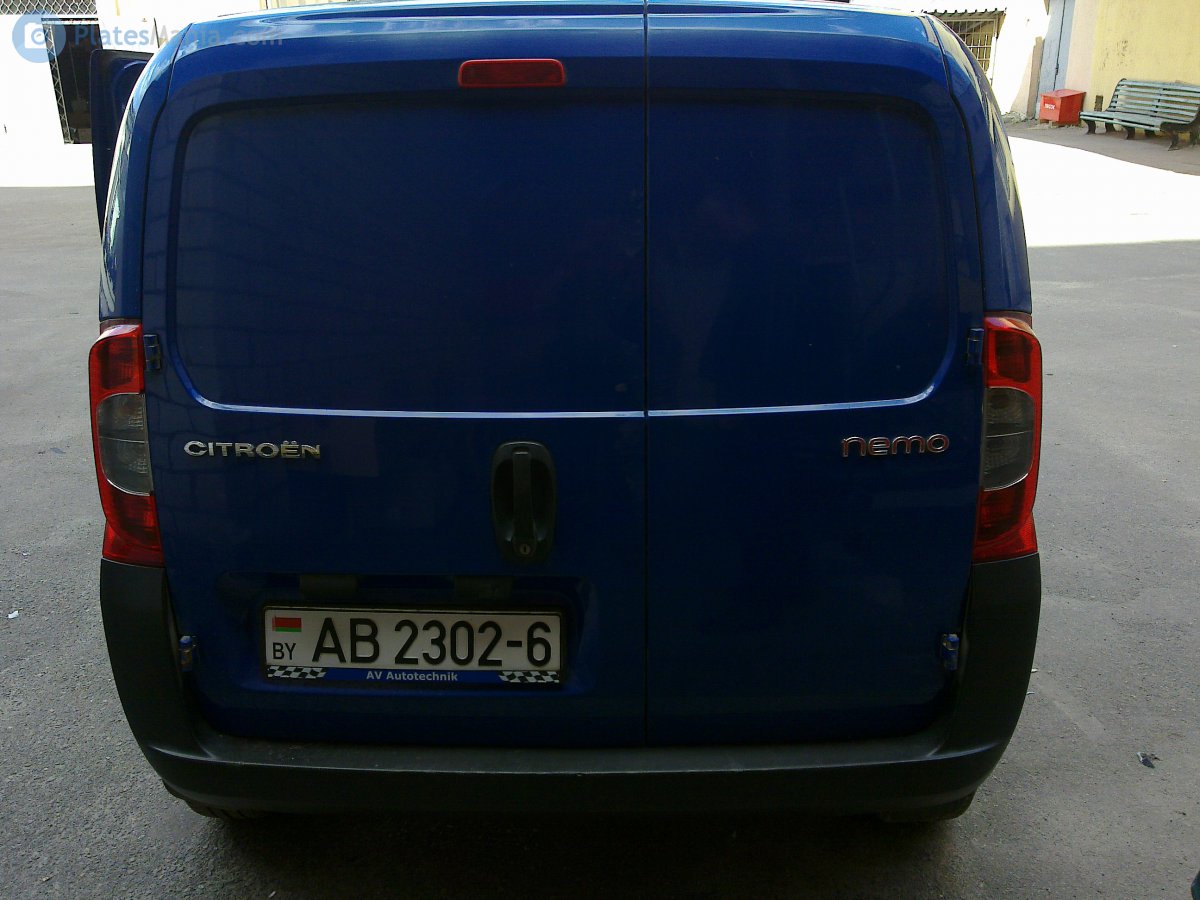 AB 2302-6, Citroёn Nemo 1st gen (A9), 2008–2017