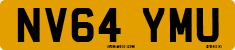 License plate of the United Kingdom, 2001 year system