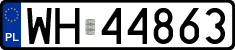 License plates of Poland, Regular car plates