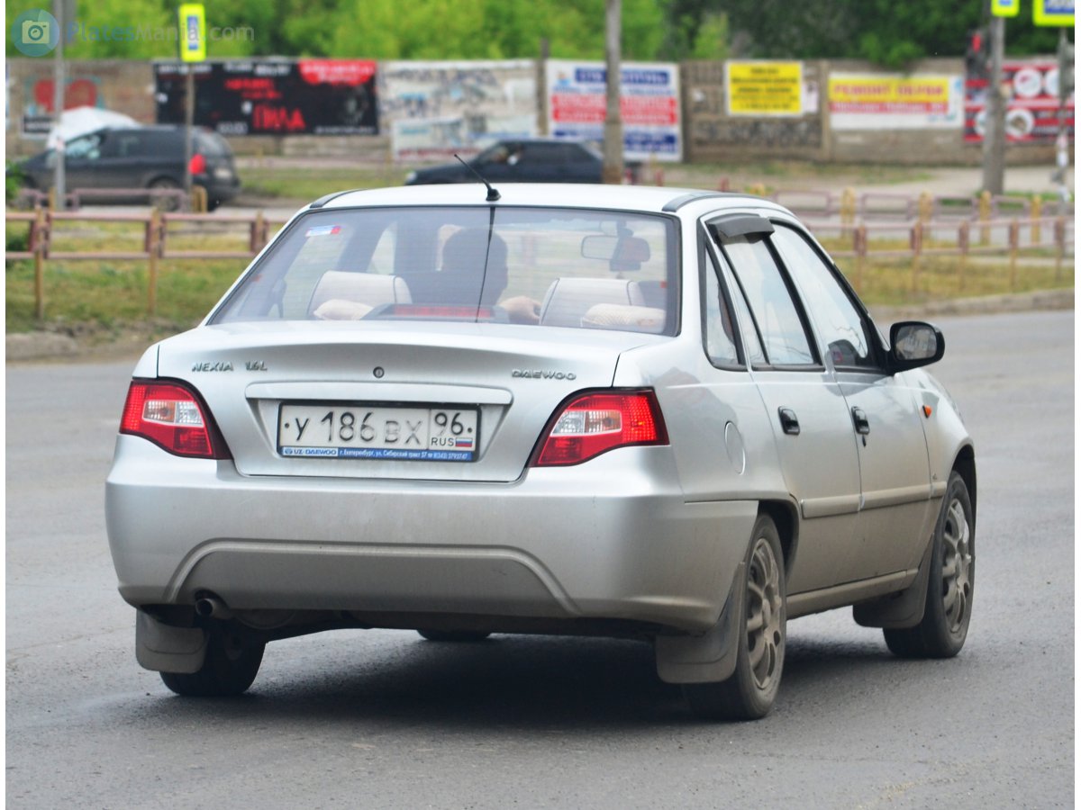у 186 вх 96, Daewoo Nexia 
