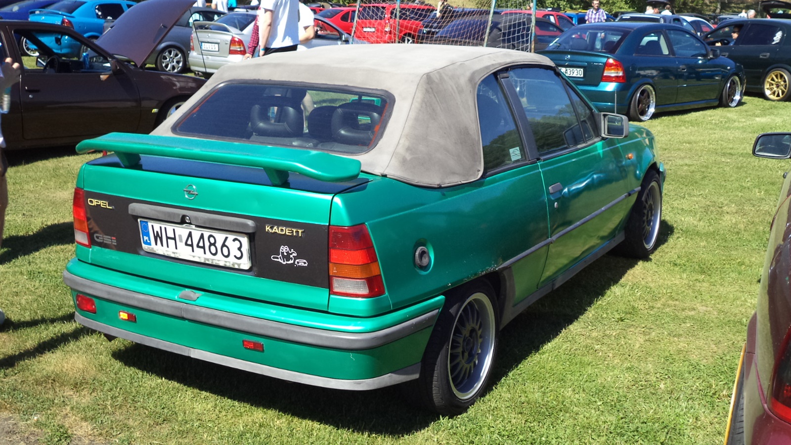 WH 44863, Opel Kadett 5th gen 3-door Hatch (E; T85), 1984–1991