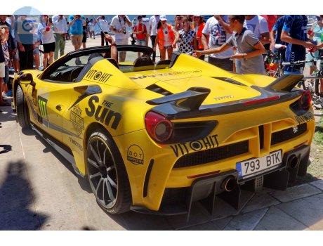 793 BTK, Ferrari 488