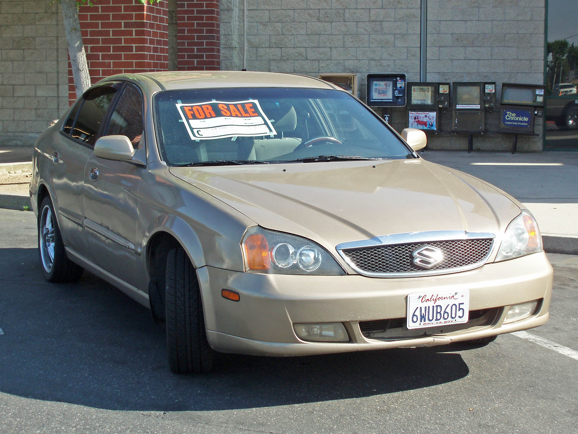 6WUB605, Suzuki Verona 1st gen (V200), 2003–2006