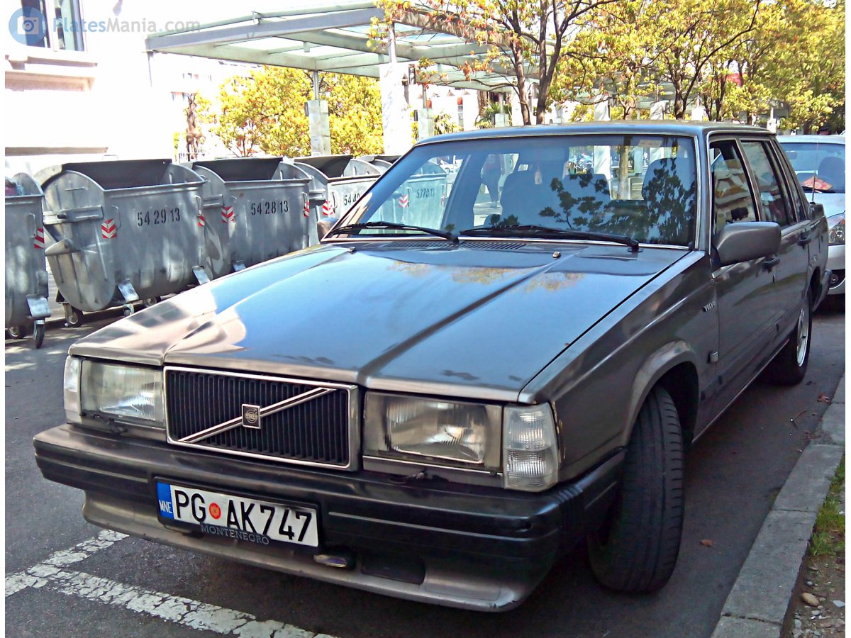 PG AK747, Volvo 760 1st gen Sedan (764), 1982–1990