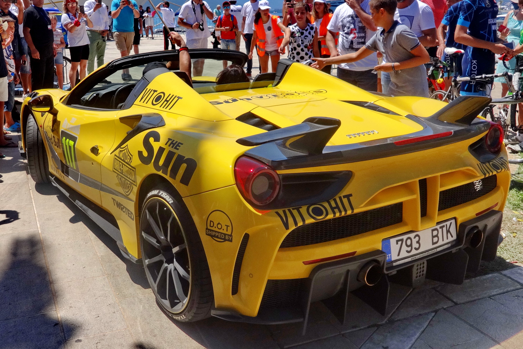 793 BTK, Ferrari 488 1st gen Spider (F142M), 2015–2019