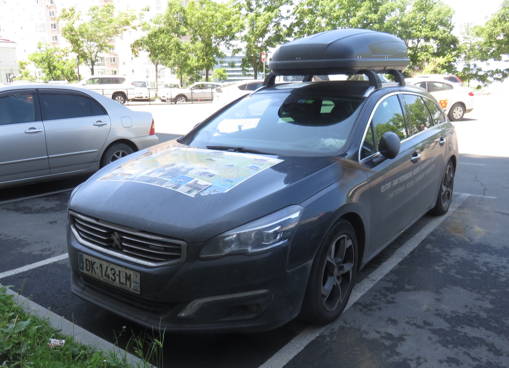 DK-143-LM, Peugeot 508 1st gen SW Wagon (W22), facelift, 2014–2018