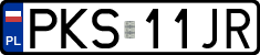 License plates of Poland, Regular car plates