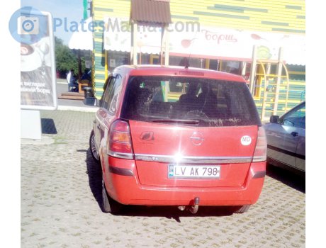 LV AK 798, Opel Zafira