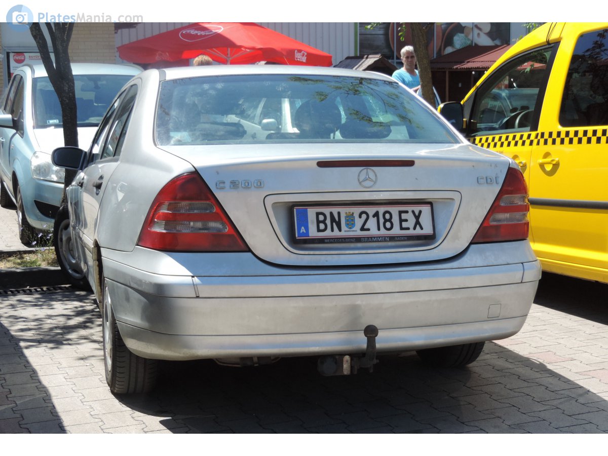 BN 218 EX, Mercedes-Benz C-Klasse 2nd gen Sedan (W203), 2000–2007