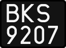 License plates of Poland, 1976 year system