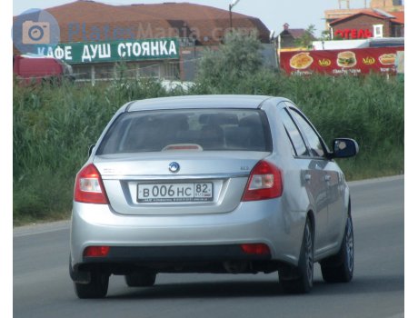 в006нс82, Geely GC6