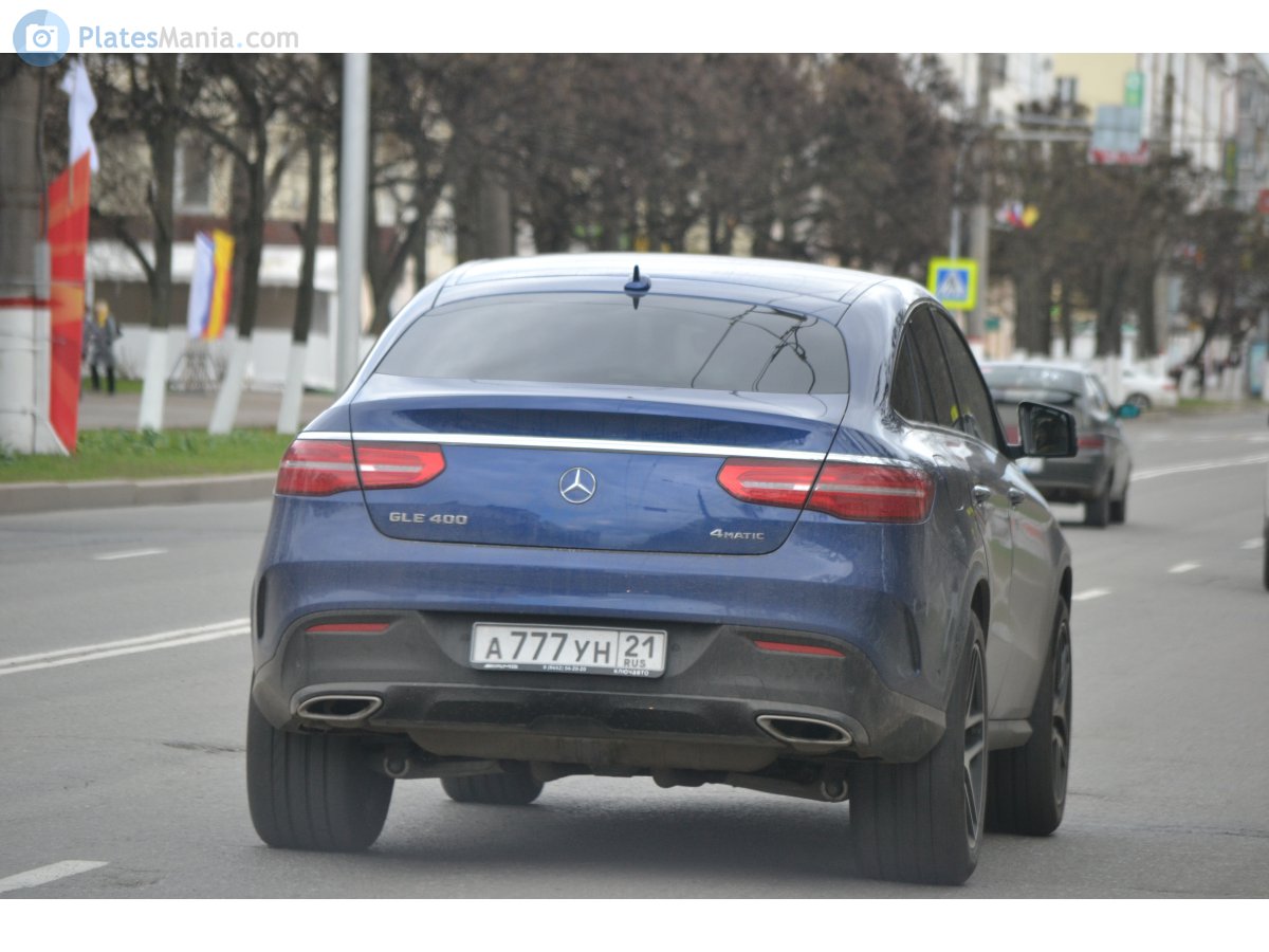 а 777 ун 21, Mercedes-Benz GLE-Klasse 1st gen Coupé (C292), 2015–2019