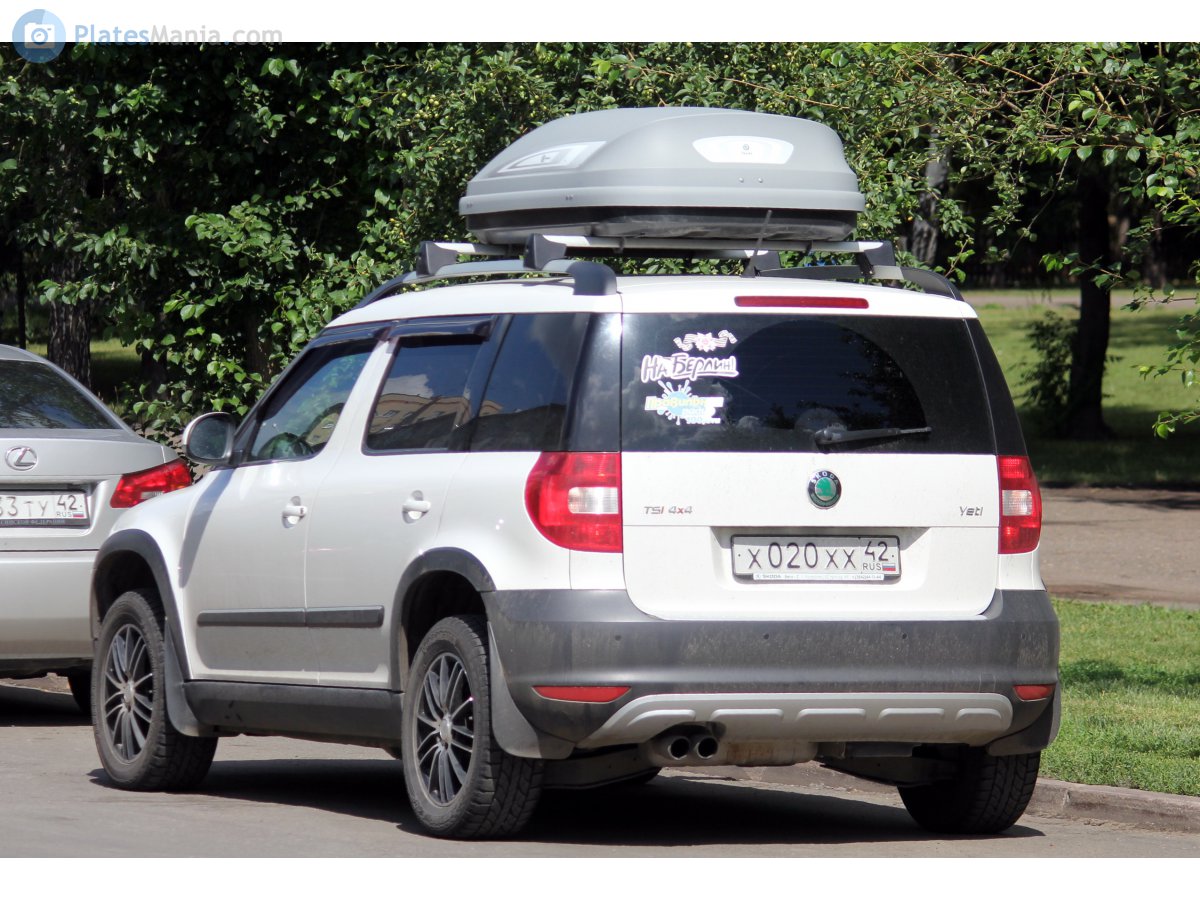 х 020 хх 42, Skoda Yeti 1st gen (5L), 2009–2013