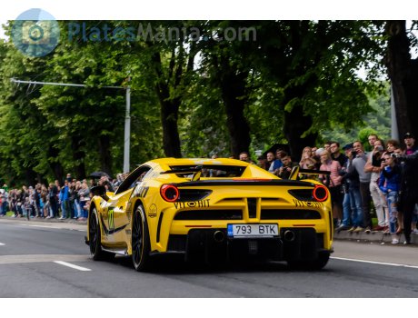 793 BTK, Ferrari 488