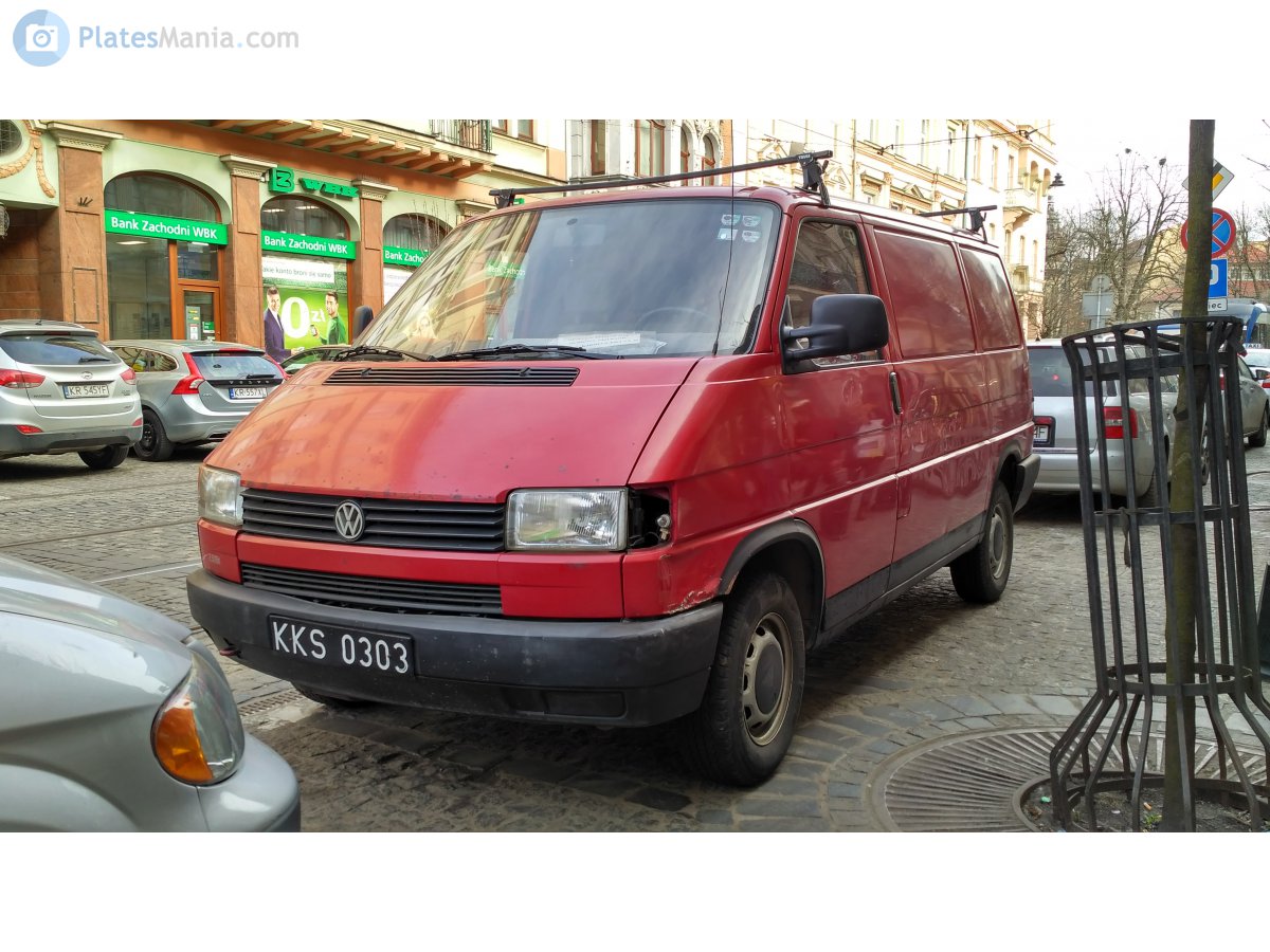 KKS 0303, Volkswagen Transporter 4th gen Van (T4) (70/7D), 1990–2003