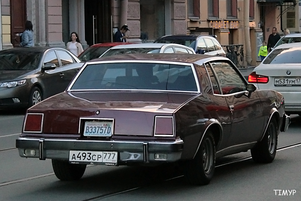 а 493 ср 777, Pontiac Grand Prix 4th gen (J37/K37/P37; A-body/G-body), 1977–1987